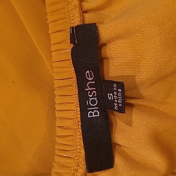 Blashe yellow dress szS - Picture 5 of 5